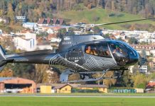 Helicóptero EC 130 T2.