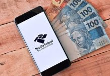 Aplicativo do Imposto de Renda da Receita Federal.