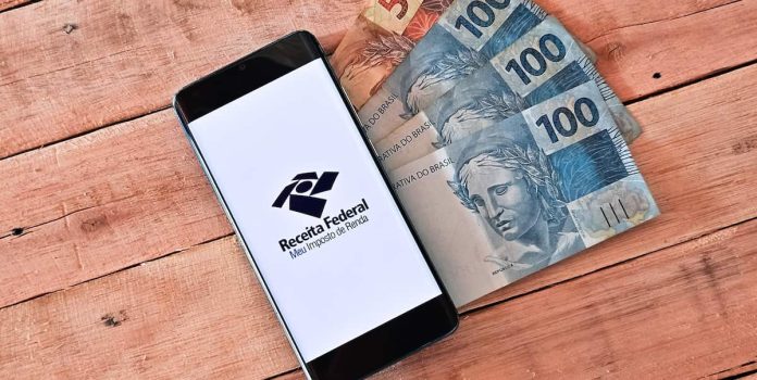 Aplicativo do Imposto de Renda da Receita Federal.