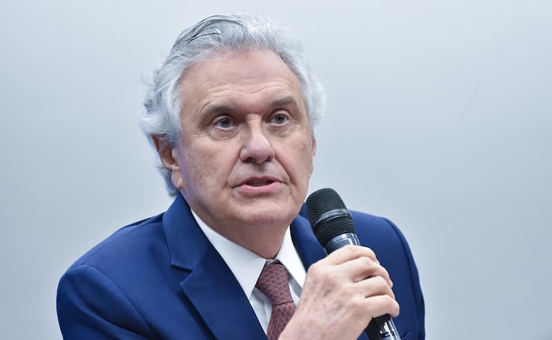 Foto do ex-governador de Goiás e candidato a presidência da República, Ronaldo Caiado.
