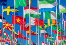 Do Brasil para o mundo: SPA tem potencial para ser referência global em regulação de apostas Bandeiras de diversos países para representar união internacional