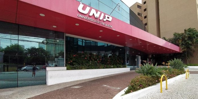 UNIP-Nega-Bolsa-do-Prouni-A-Estudante-1 Foto de fachada de uma unidade da UNIP.