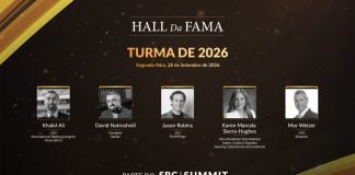 SBC anuncia integrantes do Hall da Fama de 2026 Banner digital oficial de divulgação dos homenageados do Hall da Fama de 2026 da SBC