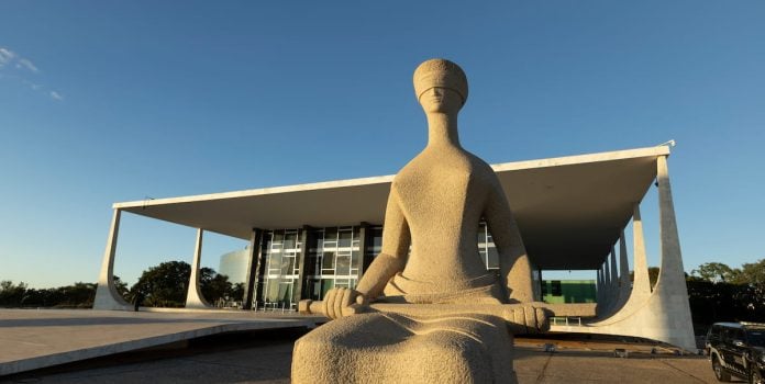 ANJL-Questiona-Decreto-de-Minas-Gerais-Sobre-Apostas-no-STF Fachada do Supremo Tribunal Federal em Brasília.