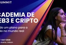 Academia de Web3 e Cripto do SBC Summit abordará pagamentos, blockchain e futuro das apostas Banner para a Academia de Web3 e Cripto do SBC Summit 2026.
