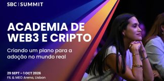 Academia de Web3 e Cripto do SBC Summit abordará pagamentos, blockchain e futuro das apostas Banner para a Academia de Web3 e Cripto do SBC Summit 2026.