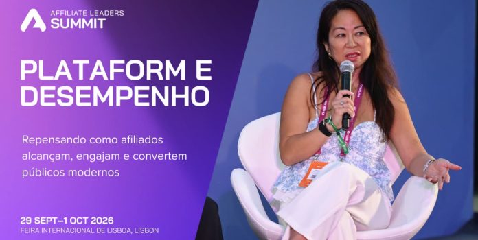 Banner para o Affiliate Leaders Summit 2026.