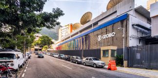Fachada da Rede Globo, uma das emissoras de TV afetadas pela proibição das apostas.