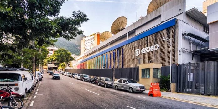 Casas-de-Apostas-Rescindem-Contratos-Com-Emissoras-de-TV-Apos-Proibicao Fachada da Rede Globo, uma das emissoras de TV afetadas pela proibição das apostas.