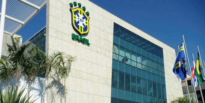 Fachada da Confederação Brasileira de Futebol (CBF).