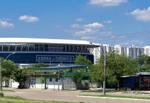Arena do Grêmio em Porto Alegre, RS
