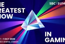 SBC Summit retorna a Lisboa para edição recorde com keynotes históricos e maior número de novidades Banner oficial do SBC Summit 2026.