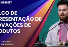 SBC Summit 2026 coloca o futuro do setor de jogos em destaque com Palco de Apresentação de Inovações de Produtos Banner digital oficial da SBC de divulgação do palco Product Innovation Showcase