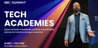 Banner digital oficial de divulgação das Tech Academies do SBC Summit 2026