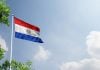 Bandeira do Paraguai.