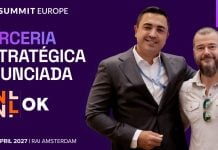 SBC anuncia parceria com VNLOK para o SBC Summit Europe 2027 em Amsterdã.
