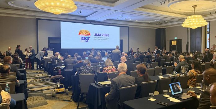 Foto da conferência da IAGR em Lima, Peru em 2026.