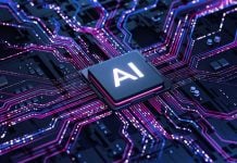 Guia sobre o potencial da IA no iGaming com BetConstruct AI Ilustração de um processador de inteligência artificial.